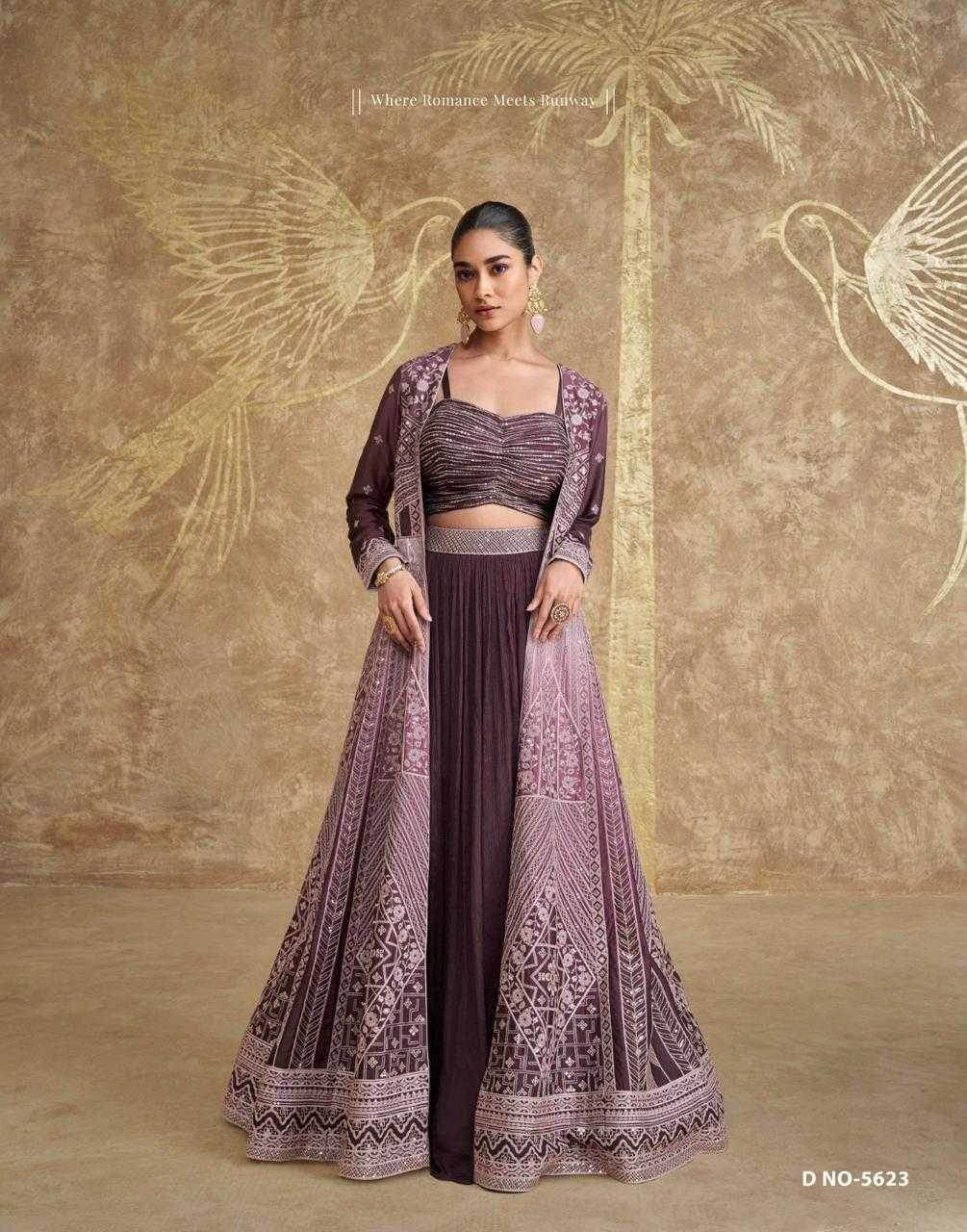 Silk Jacket Style Lehenga for Festive Occasions - MYLUXURY LANE ENTERPRISE
